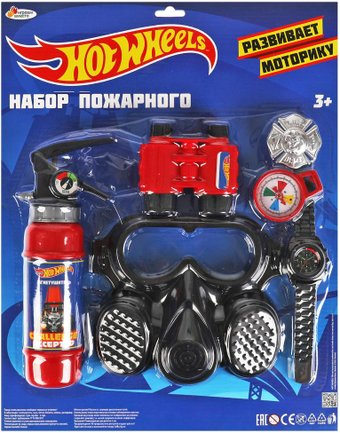 Игровой набор пожарного Играем вместе Хот Вилс ZY126845-R1 - 1/1
