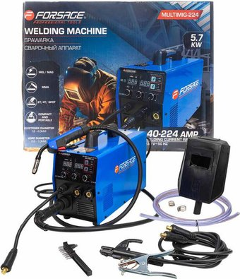 Сварочный инвертор FORSAGE F-MULTIMIG-224 - 1/1