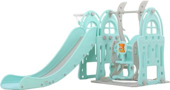 Игровой комплекс Perfetto Sport Замок PS-047-M (бирюзовый) - 1/1