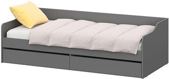 Кровать NN мебель КР 2 90х200 (графит серый) - 1/1
