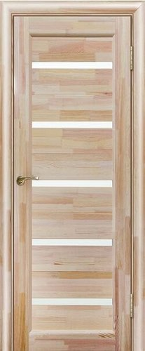 Межкомнатная дверь Юркас Вега ЧО 5 90x200 (неокрашенный, стекло мателюкс матовое) - 1/1