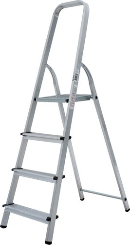 Лестница-стремянка Новая высота NV 111 алюминиевая 4 ступени (1110104) - 1/1