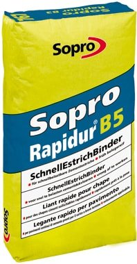Самонивелирующаяся смесь Sopro Rapidur B5 (25 кг) - 1/1