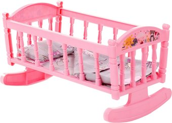 Кроватка для кукол Полесье Кроватка-качалка №4 54446 - 1/1