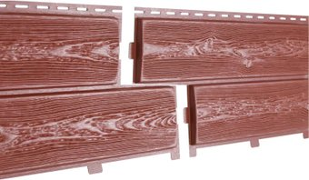 Панель фасадная Ю-Пласт Хокла Color 0250.Н. НМ000015835 (брусника) - 1/1