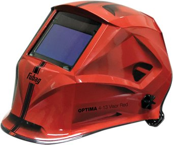 Сварочная маска Fubag Optima 4-13 Visor (красный) [38437] - 1/1