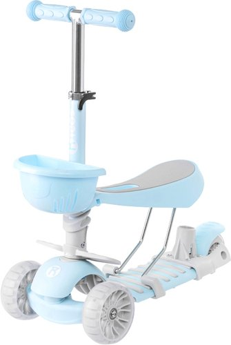 Трехколесный самокат Ricos Bubble KB05D (голубой) - 1/1