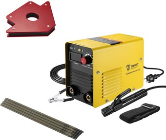 Сварочный инвертор Deko DKWM200A LCD Advanced 051-4683 (с набором для сварки) - 1/1