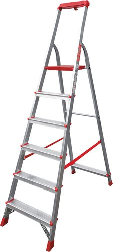 Лестница-стремянка Новая высота NV 3115 3115106 с органайзером (6 ступеней) - 1/1