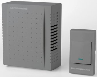 Проводной дверной звонок Elektrostandard DBQ26M WM 1M (серый) - 1/1