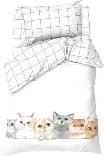 Постельное белье Этель Happy Cats 7582933 - 1/1