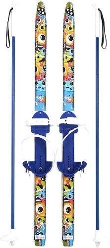 Универсальные лыжи Цикл Быстрики Мультяшки 6742-00 - 1/1