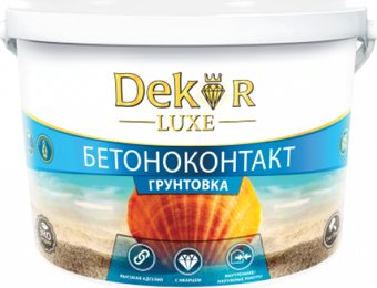 Грунтовка Dekor Бетонконтакт ВД-АК-0158 (3 кг) - 1/1
