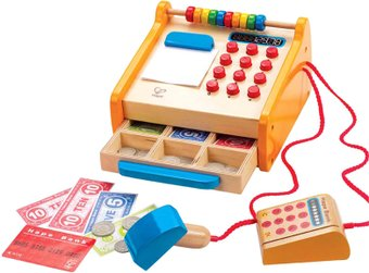 Касса игрушечная Hape Супермаркет E3121-HP - 1/1