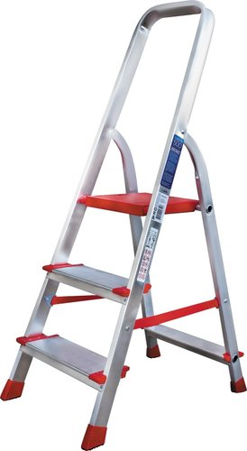 Лестница-стремянка Новая высота NV 511 алюминиевая индустриальная 3 ступени - 1/1