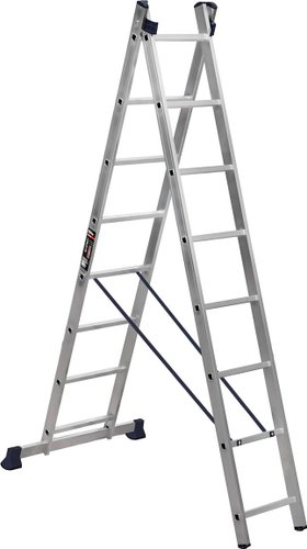 Лестница-стремянка Skiper VL2-8 (2x8 ступеней) - 1/1