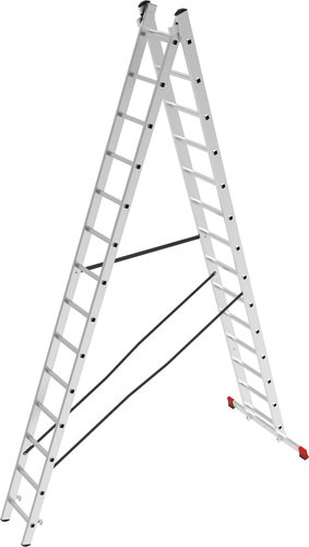 Лестница-стремянка Новая высота NV2220 2220214 (2х14 ступеней) - 1/1