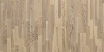 Паркетная доска Polarwood Ясень Living White Matt 3-полосный - 1/1