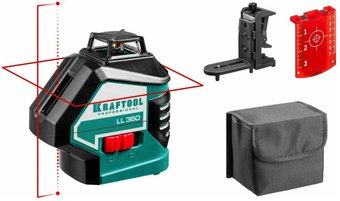 Лазерный нивелир KRAFTOOL LL360-2 34645-2 - 1/1