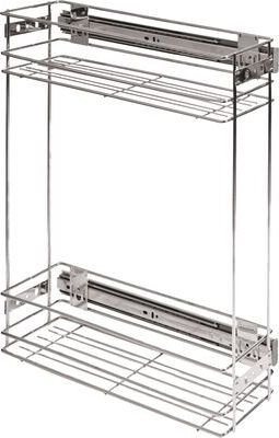Карго TisComTrade 20-2 полного выхода с доводчиком (хром) - 1/1