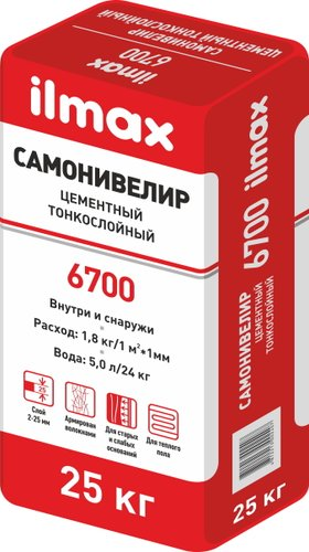 Самонивелирующаяся смесь ilmax 6700 - 1/1