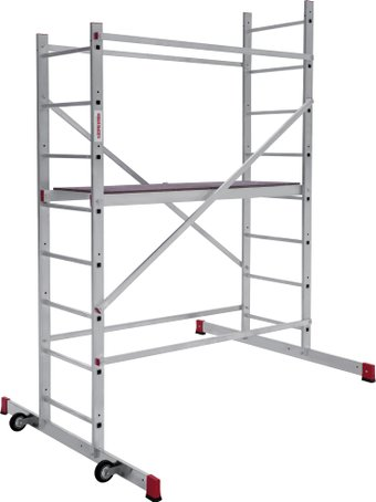 Лестница-помост Новая высота NV 2410 (2x8 ступеней) - 1/1