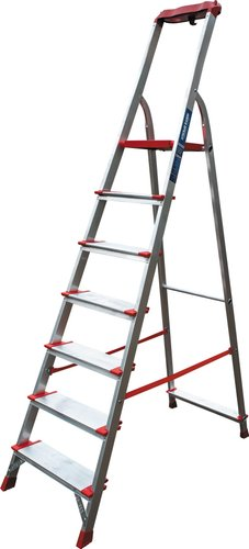 Лестница-стремянка Новая высота NV 515 с лотком-органайзером 7 ступеней - 1/1
