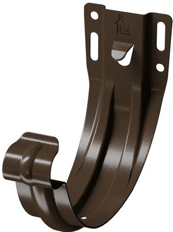 Кровля Docke Stal Premium Карнизный кронштейн D125 (каштан 8017) - 1/1