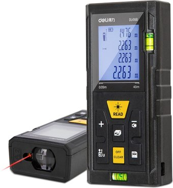 Лазерный дальномер Deli DL4168 - 1/1