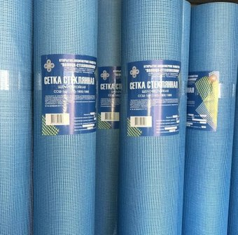 Строительная сетка Сетка стеклотканевая Полоцкая ССШ-160 (50 кв.м.) - 1/1