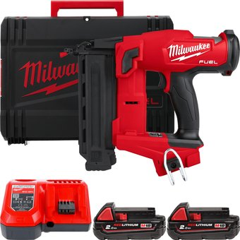Milwaukee M18FN18GS-202X 4933471407 (с 2-мя АКБ, кейс) - 1/1