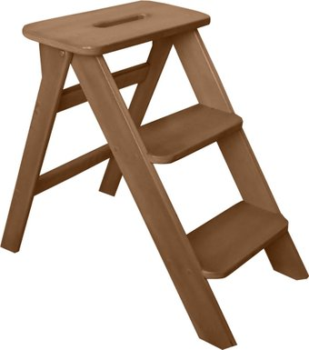 Лестница-стремянка Wood Step SFK-3(L) (3 ступени, ольха) - 1/1
