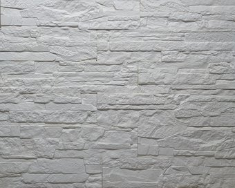 Декоративный камень Stone Mill Сланец Рифейский ПГД-1-Л 0200 (белый) - 1/1