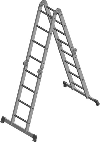 Лестница-трансформер Новая высота NV 132 многофункциональная 4x4 ступени - 1/1