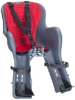 Детское велокресло HTP Kiki De Luxe (темно-серый) - 1/1