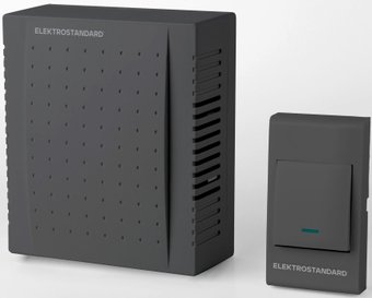 Проводной дверной звонок Elektrostandard DBQ26M WM 1M (черный) - 1/1