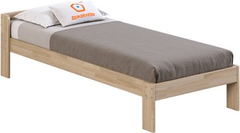 Кровать Домаклево Маруся Сосна 90x200 (натуральный) - 1/1