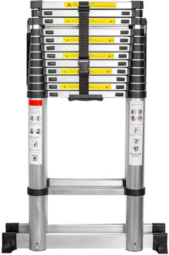 Лестница-стремянка ForceKraft BL-TA500 (2x16 ступеней) - 1/1