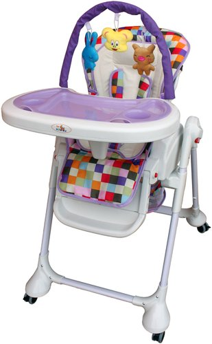 Высокий стульчик ForKiddy Respect 0+ (сиреневый) - 1/1