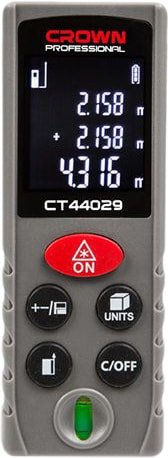 Лазерный дальномер Crown CT44029 - 1/1