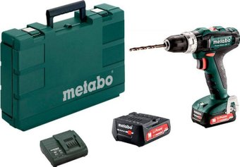 Ударная дрель-шуруповерт Metabo PowerMaxx SB 12 601076500 (с 2-мя АКБ, кейс) - 1/1