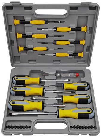 Набор отверток FIT 56403 (27 предметов) - 1/1