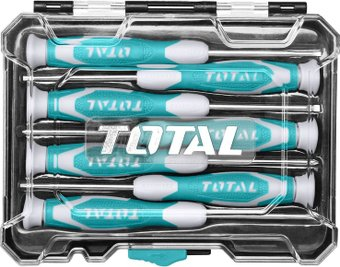 Набор отверток прецизионных Total THT250726 (7 предметов) - 1/1