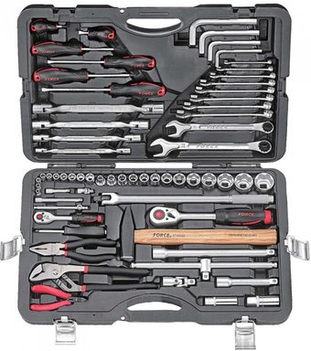 Универсальный набор инструментов Force 4653-9 (65 предметов) - 1/1
