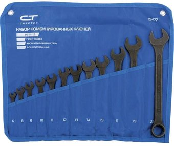 Набор ключей СибрТех 15477 (12 предметов) - 1/1