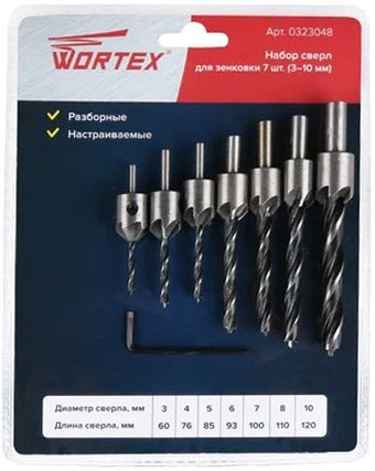 Сверло Wortex 0323048 - 1/1