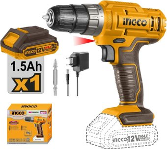 Дрель-шуруповерт Ingco CDLI1218 (с 1-им АКБ) - 1/1