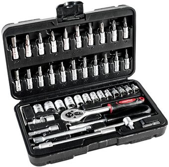 Универсальный набор инструментов MaxPiler MXT-46-SET (46 предметов) - 1/1