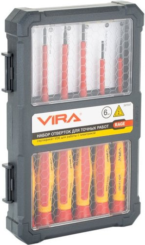 Набор отверток прецизионных Vira 397037 (6 предметов) - 1/1