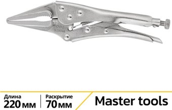 Клещи зажимные Deli DL20015B - 1/1